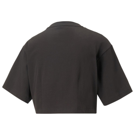 Puma Γυναικεία κοντομάνικη μπλούζα Dare To Cropped Relaxed Tee Puma Γυναικεία κοντομάνικη μπλούζα Dare To Cropped Relaxed Tee